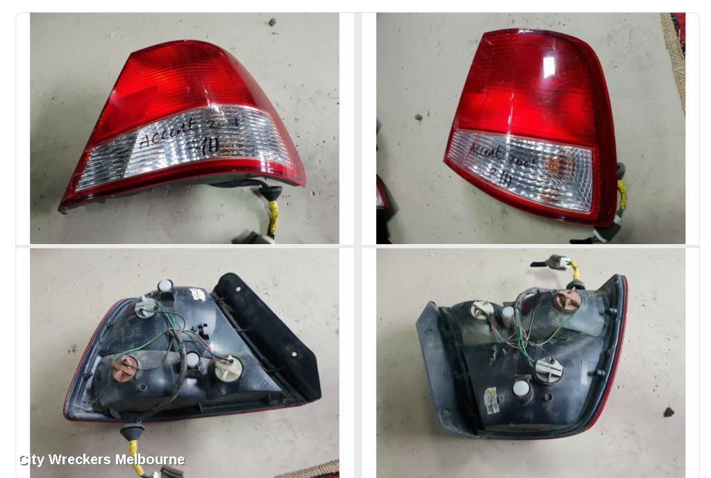 HYUNDAI ACCENT 2001 Right Taillight