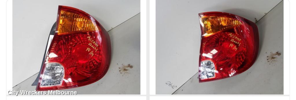 HYUNDAI ACCENT 2004 Right Taillight