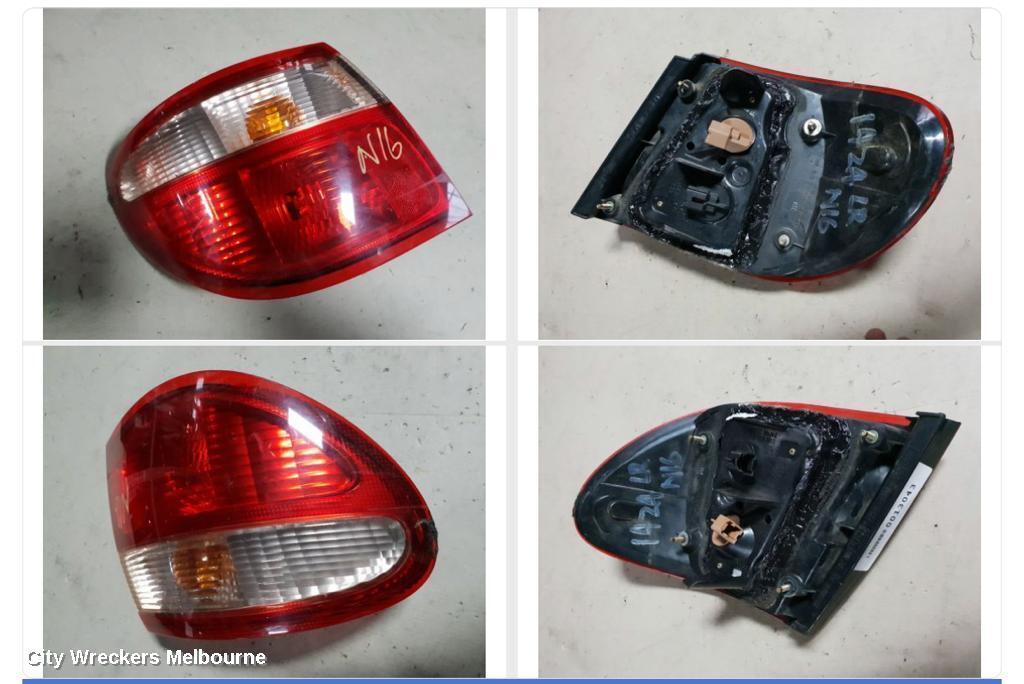NISSAN PULSAR 2000 Left Taillight