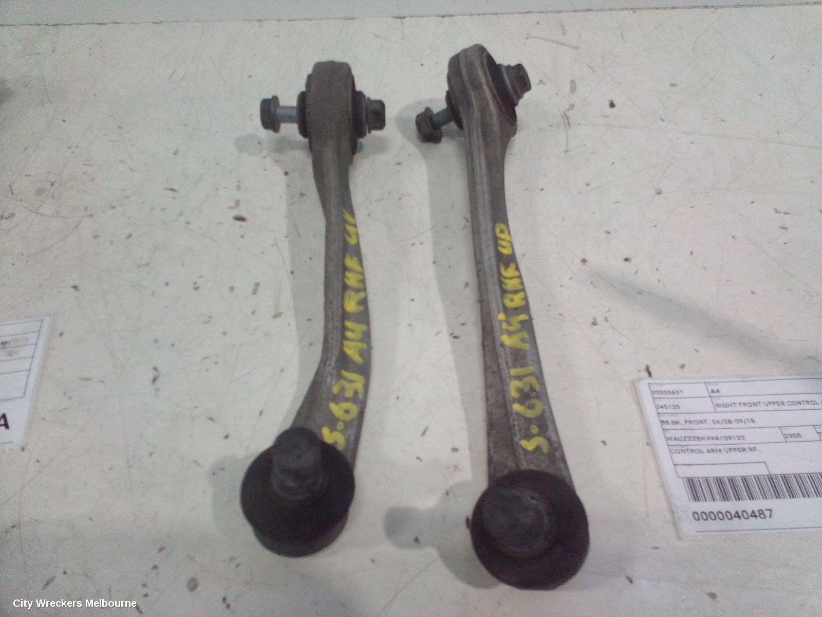 AUDI A4 2008 Right Front Upper Control Arm