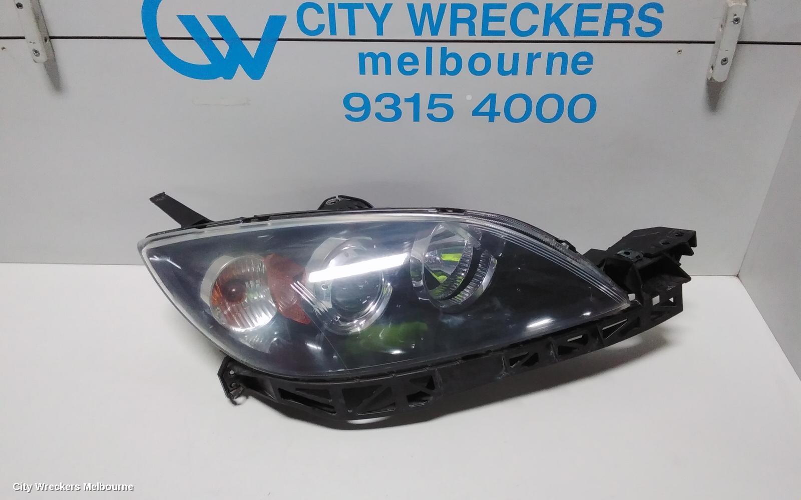 MAZDA 3 2009 Right Headlamp