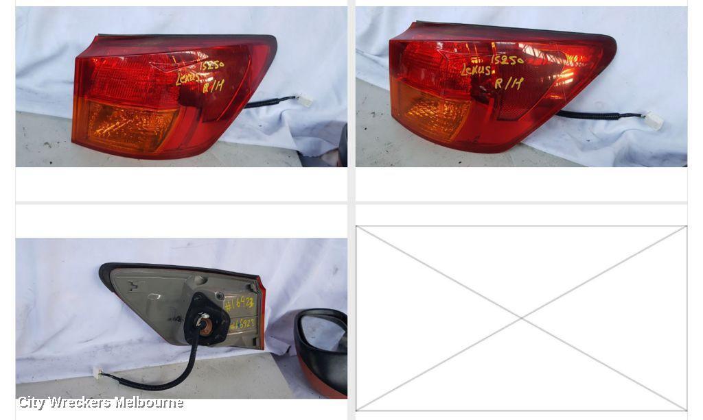 LEXUS IS250/IS250C 2008 Right Taillight