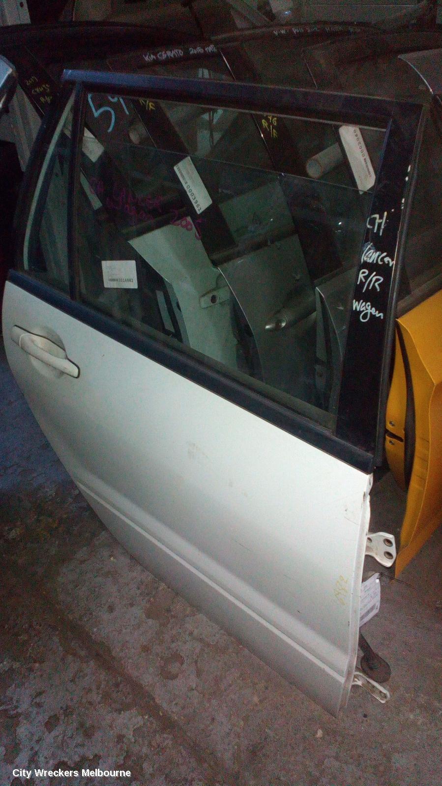 MITSUBISHI LANCER 2005 RIGHT_REAR_DOOR_SLIDING