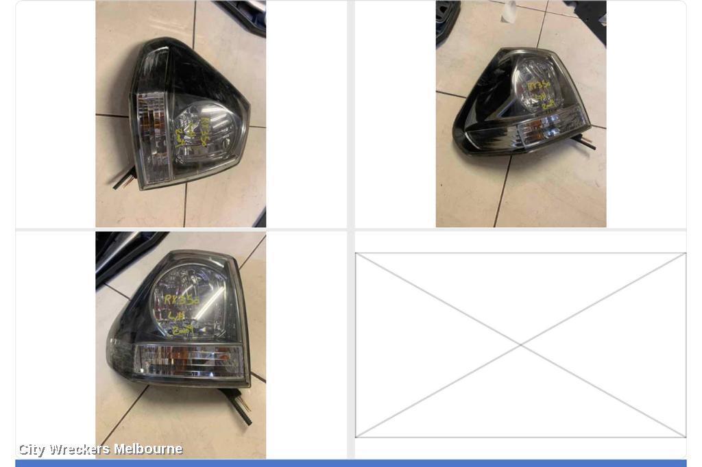 LEXUS RX SERIES 2006 Left Taillight