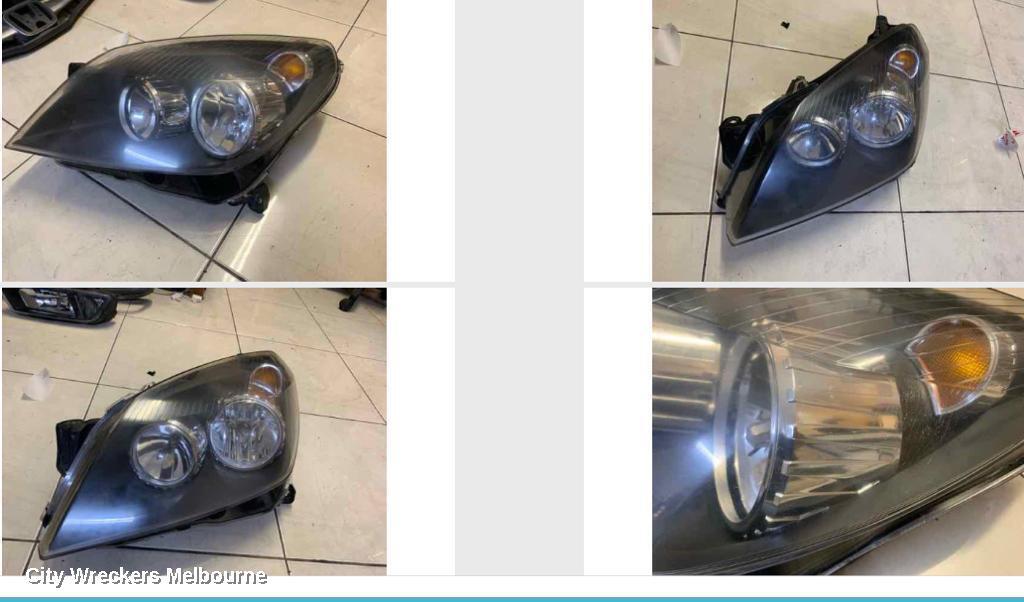 HOLDEN ASTRA 2007 Left Headlamp