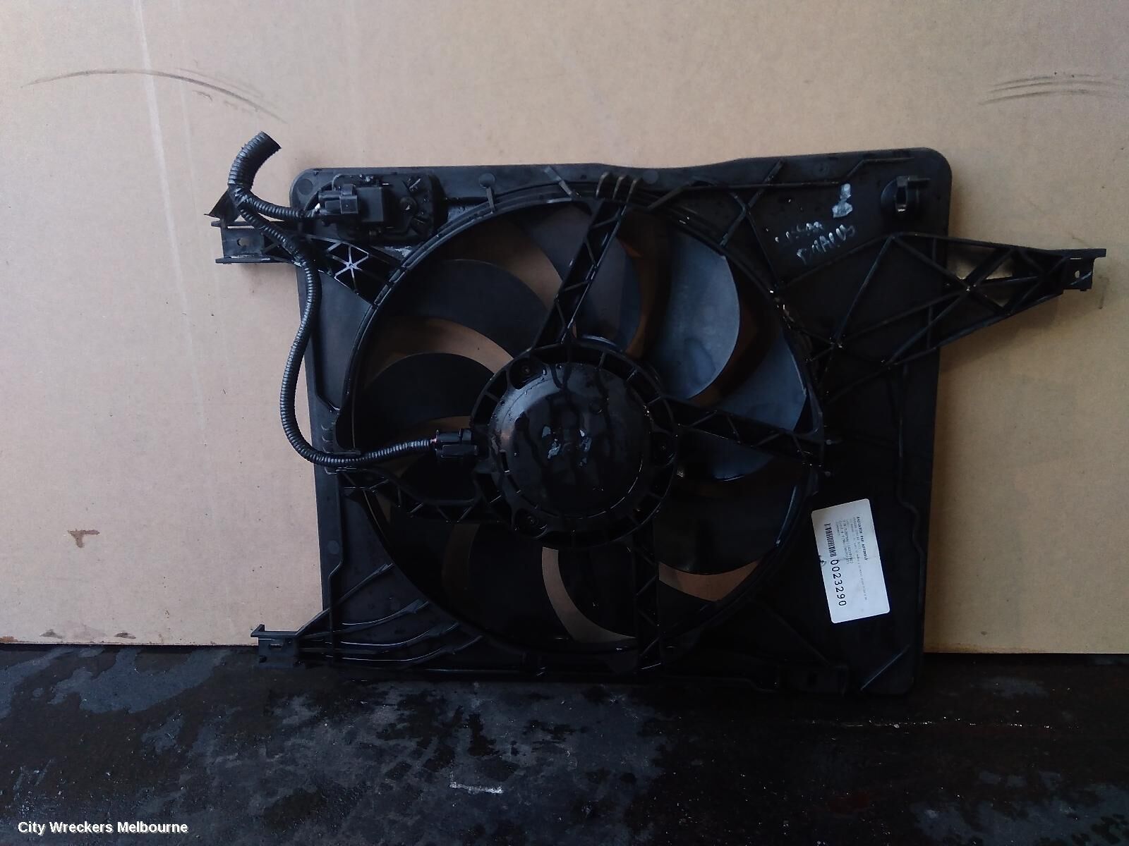 NISSAN DUALIS 2011 Fan