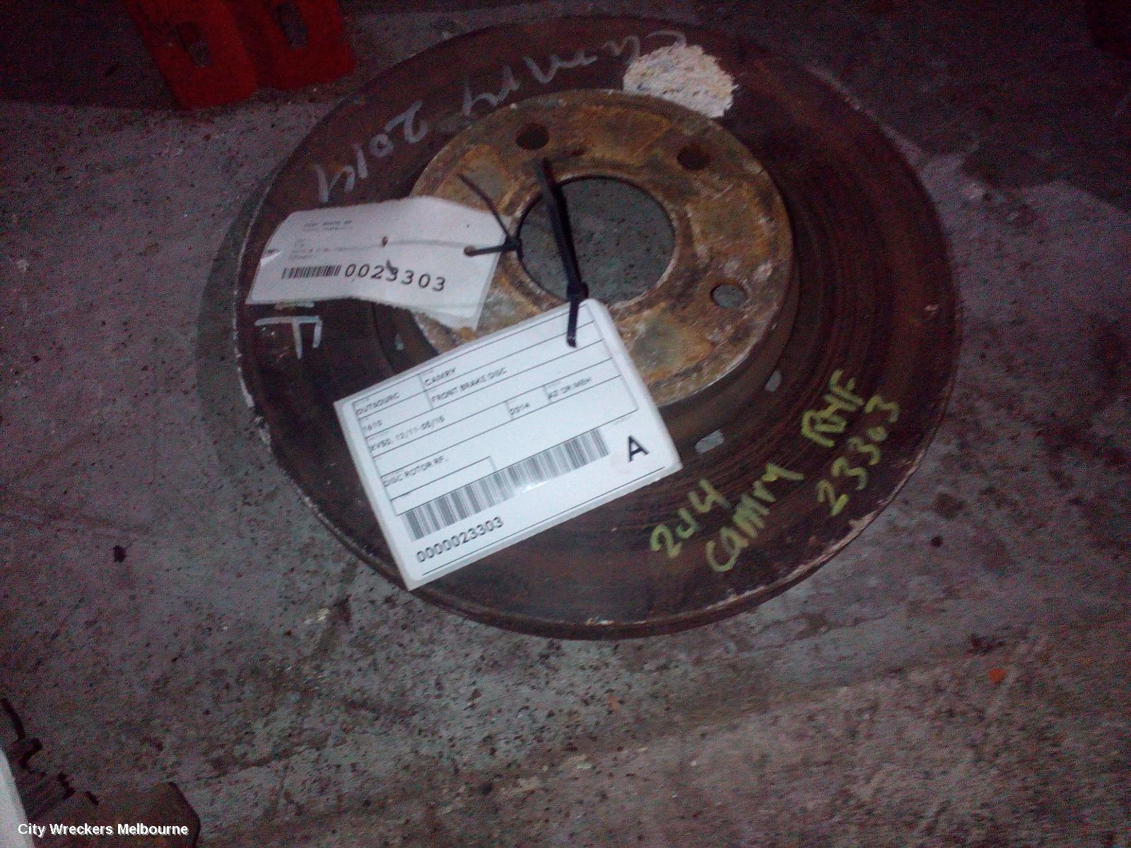 TOYOTA CAMRY 2014 Front Brake Disc/Drm
