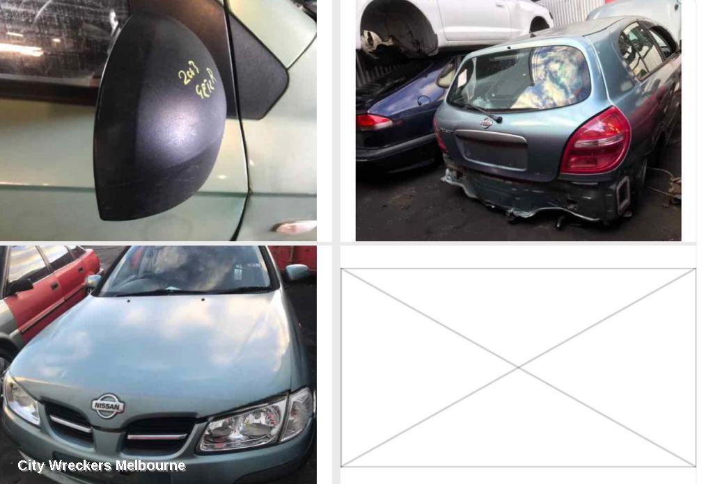 NISSAN PULSAR 2001 Right Door Mirror
