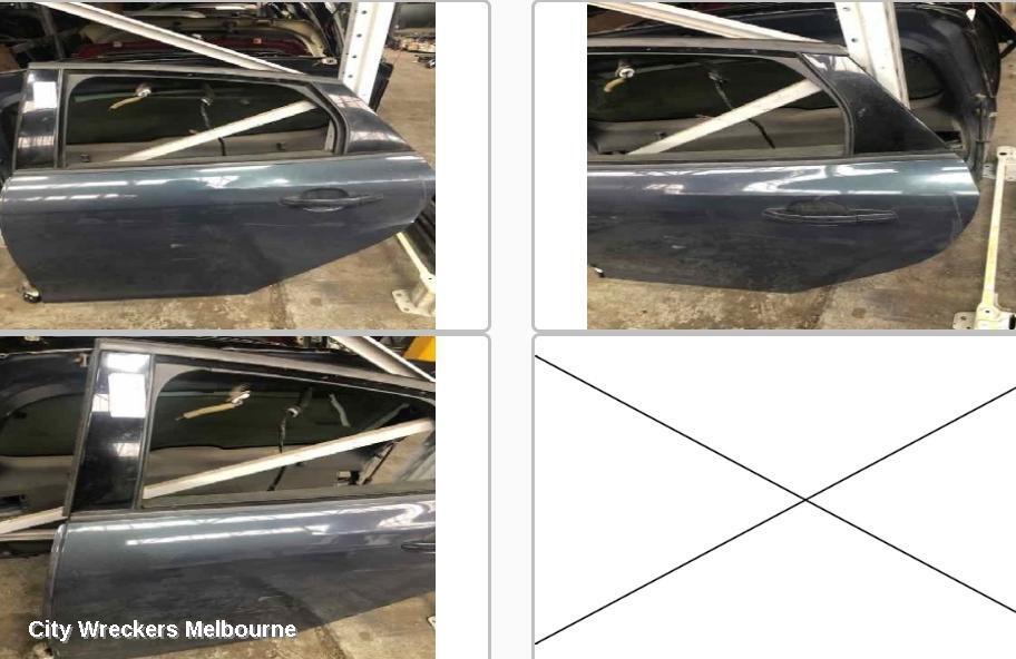 VOLKSWAGEN GOLF 2010 Left Rear Door/Sliding