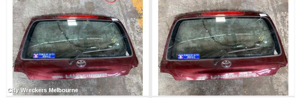 TOYOTA LANDCRUISER 2001 Bootlid/Tailgate