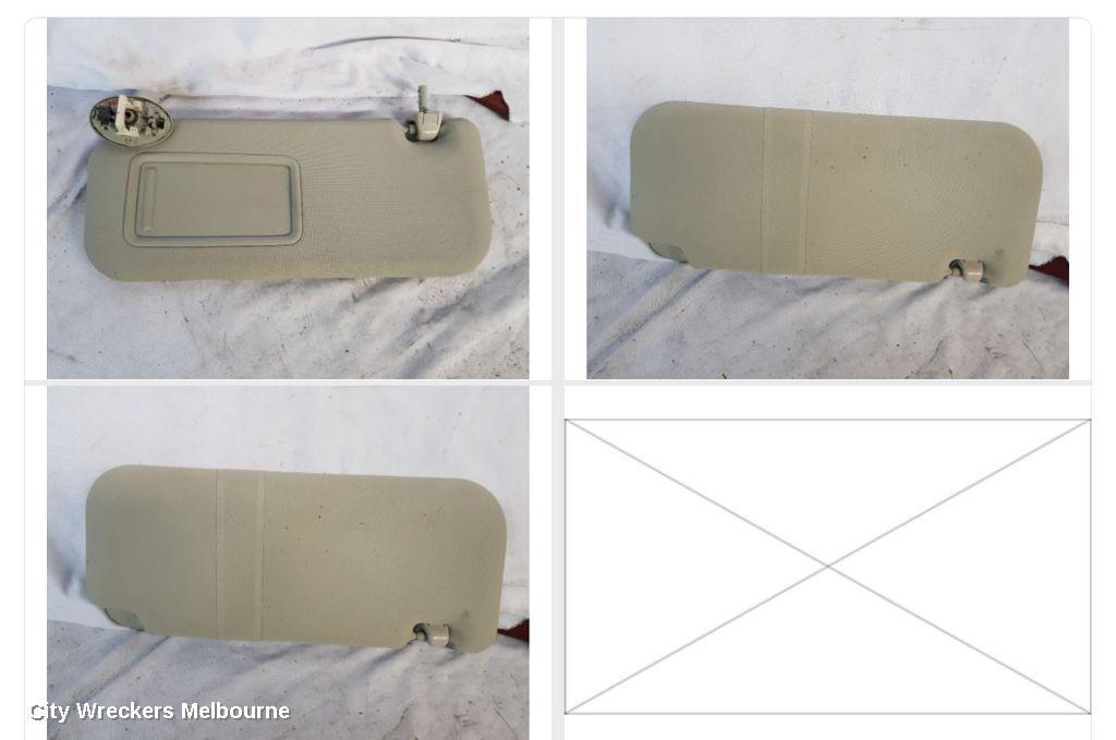 TOYOTA COROLLA 2009 Sunvisor
