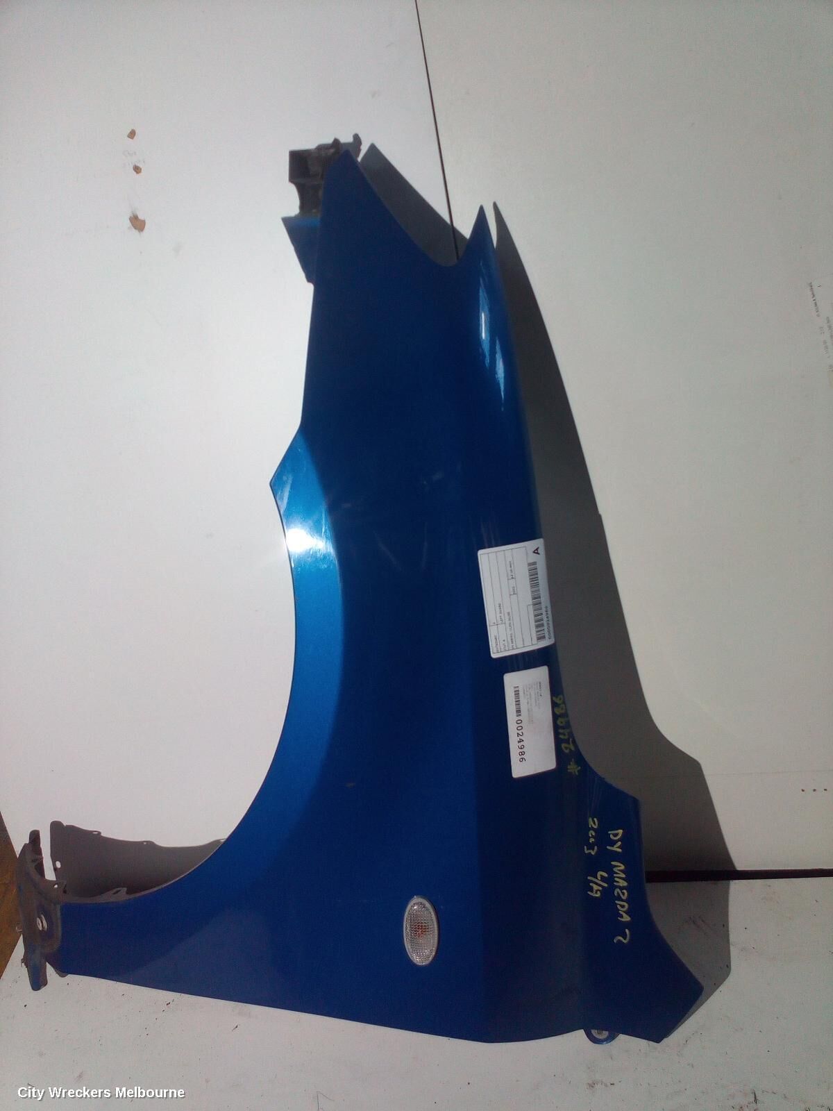 MAZDA 2 2003 Left Guard