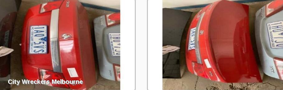 HOLDEN CRUZE 2011 Bootlid/Tailgate
