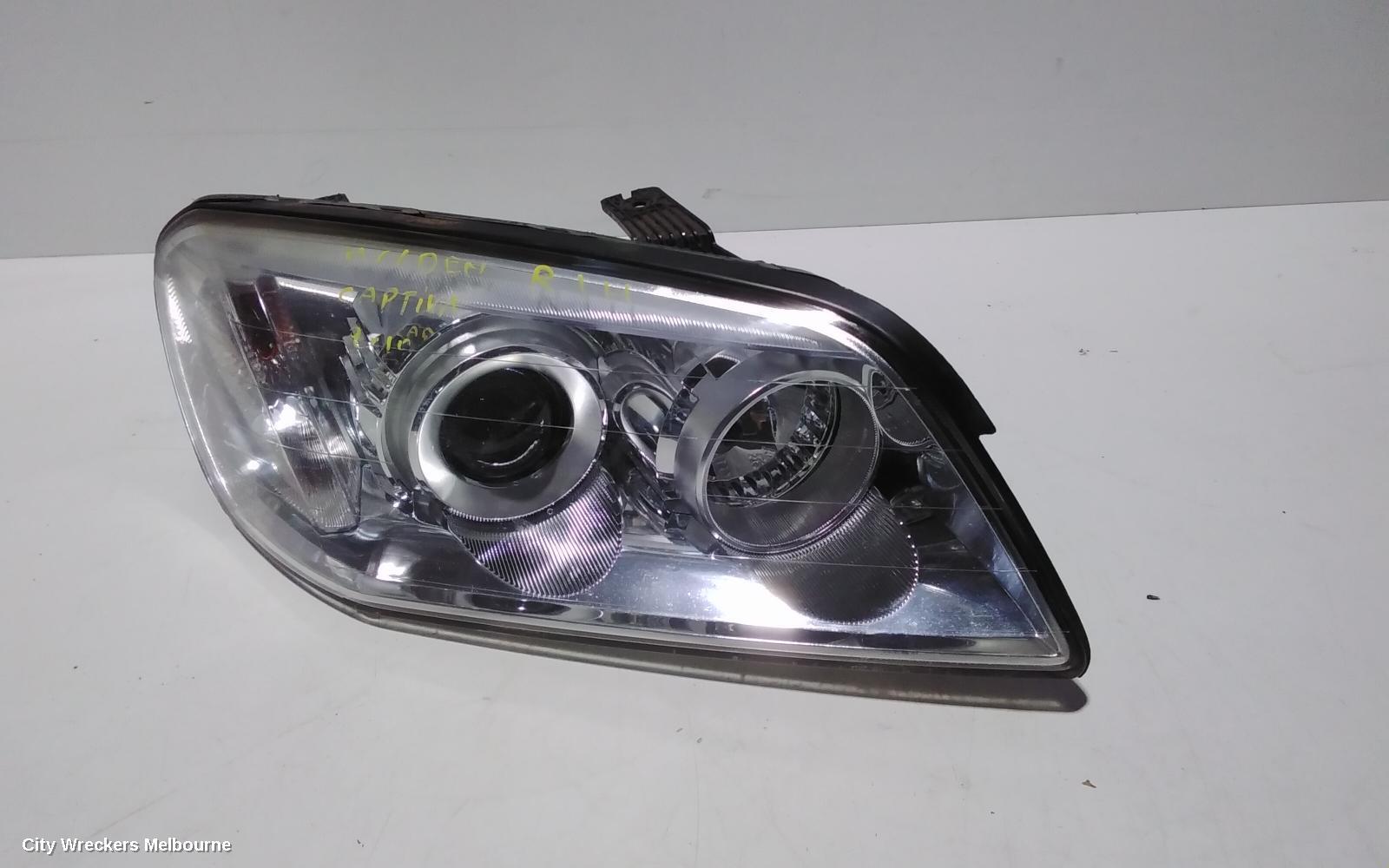 HOLDEN CAPTIVA 2010 Right Headlamp