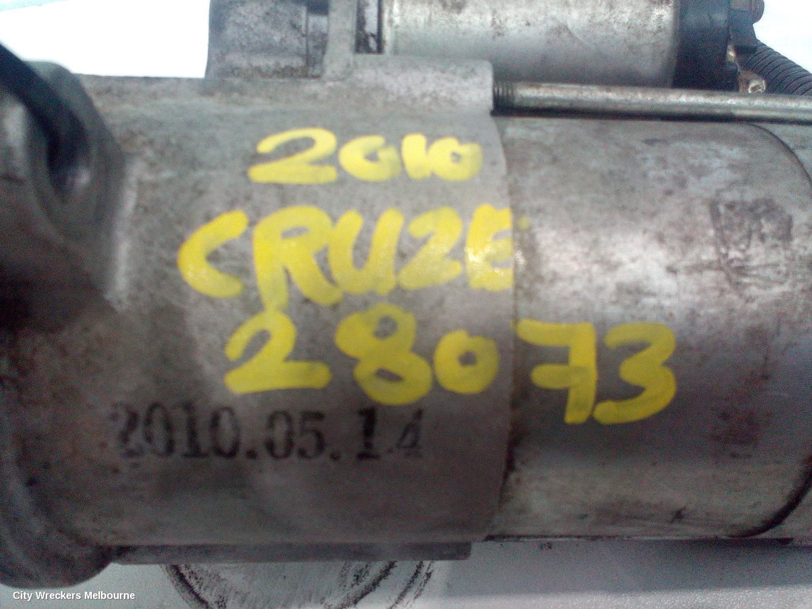 HOLDEN CRUZE 2010 Starter