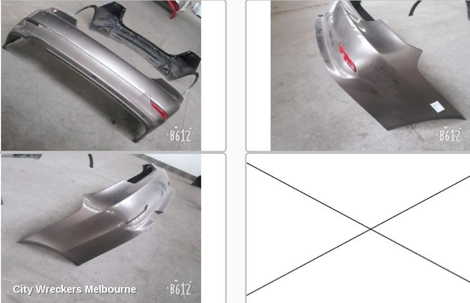 BMW 5 SERIES 2003 Rear Bumper