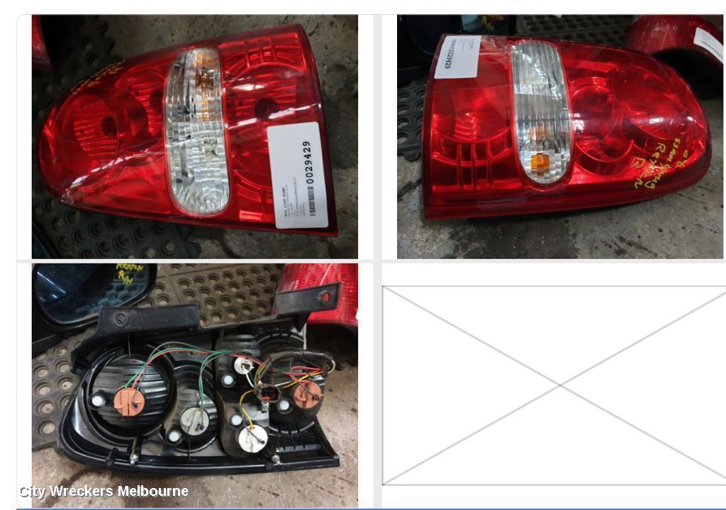 SSANGYONG REXTON 2008 Right Taillight