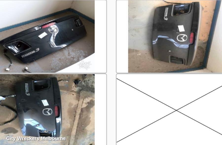 MAZDA 3 0 Bootlid/Tailgate