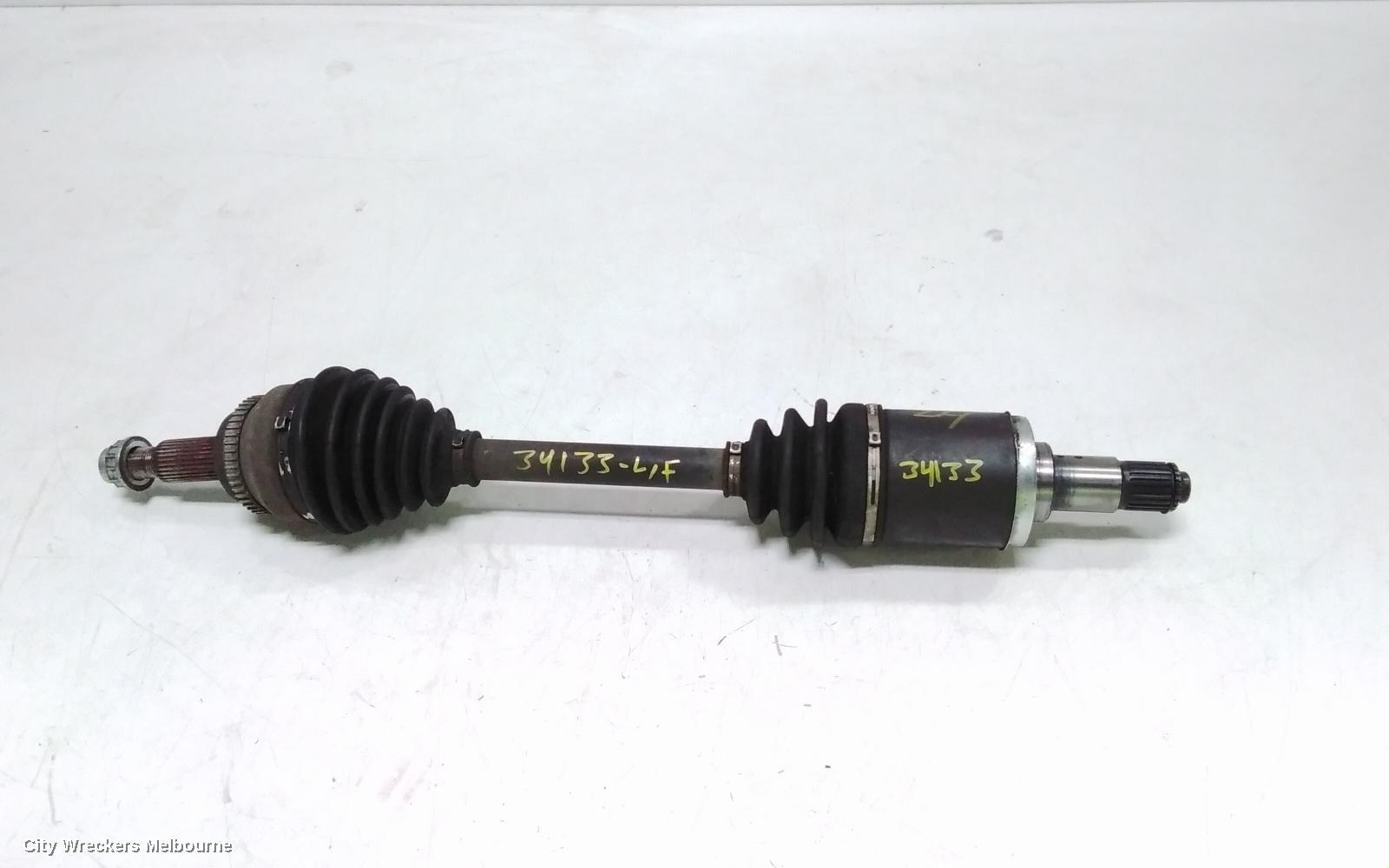 TOYOTA KLUGER 2010 Left Driveshaft