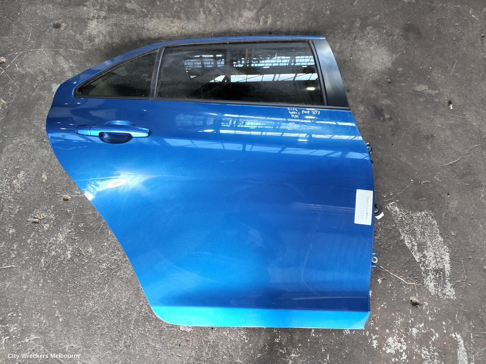 TOYOTA YARIS 2012 Right Rear Door