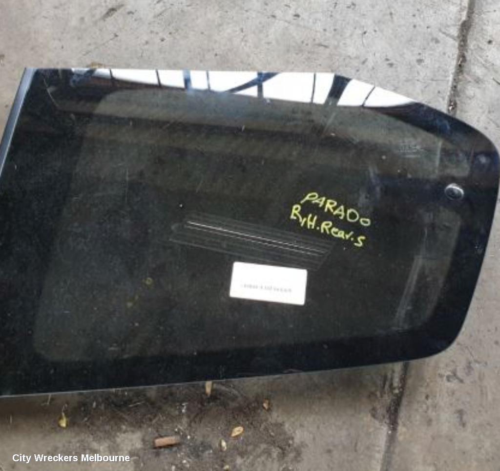 TOYOTA PRADO 2007 Right Rear Side Glass