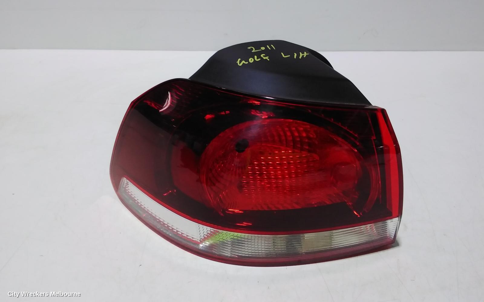 VOLKSWAGEN GOLF 2011 Left Taillight