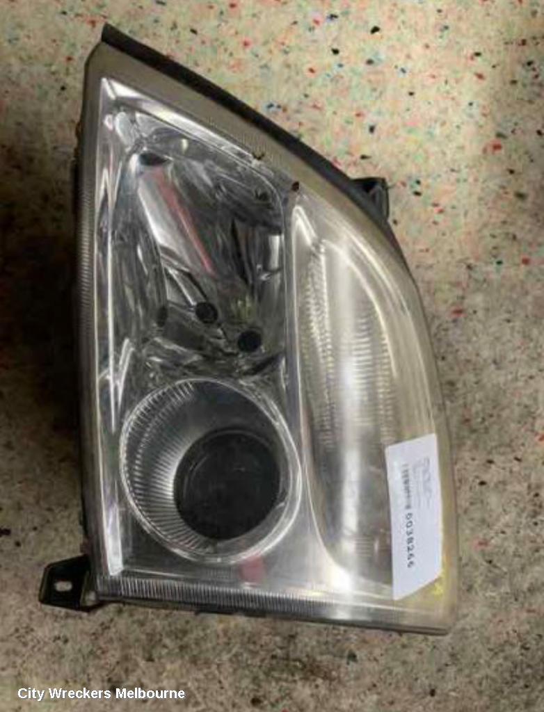 HOLDEN VECTRA 2005 Left Headlamp