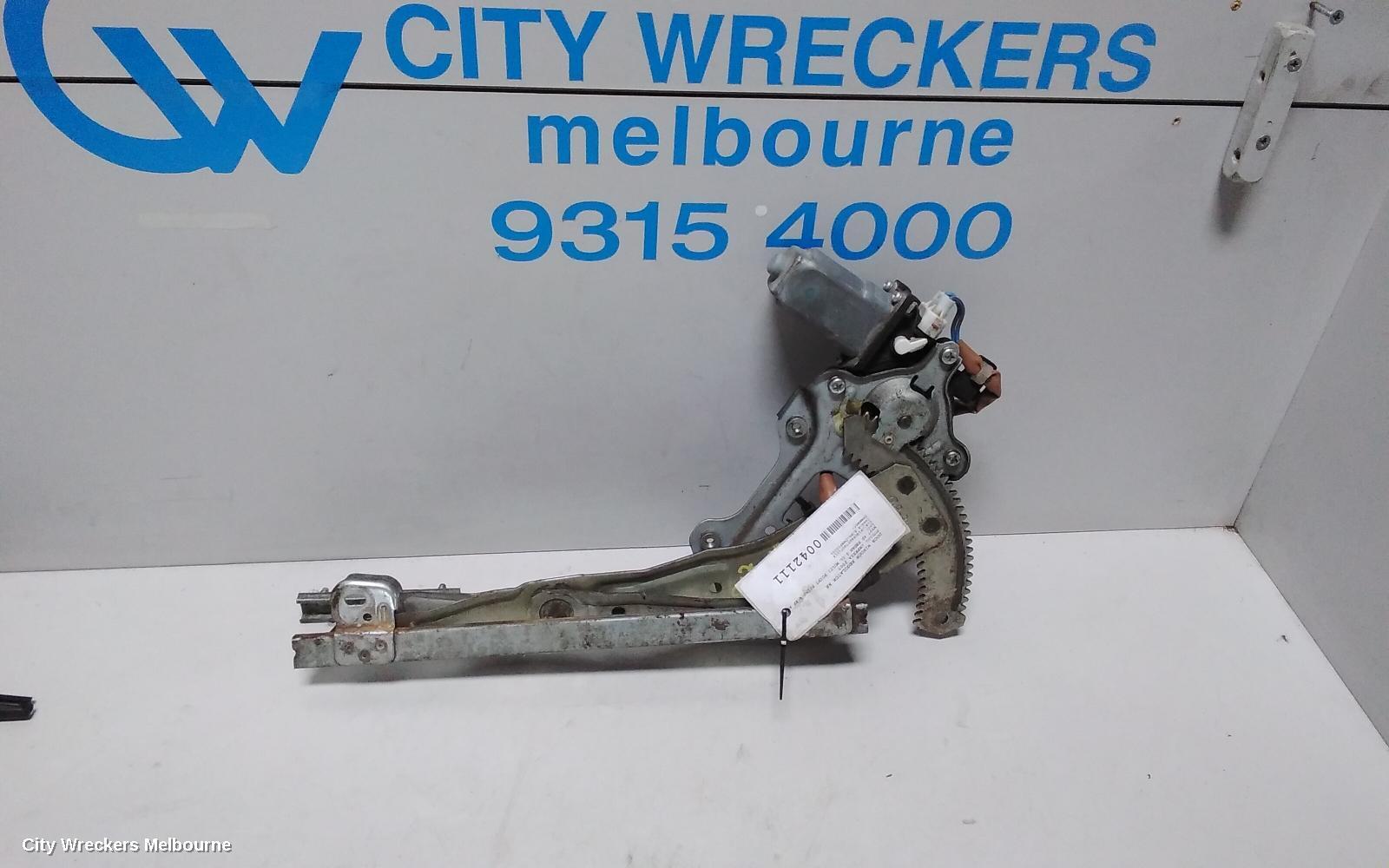 SUBARU IMPREZA 2007 Rr Window Regulator