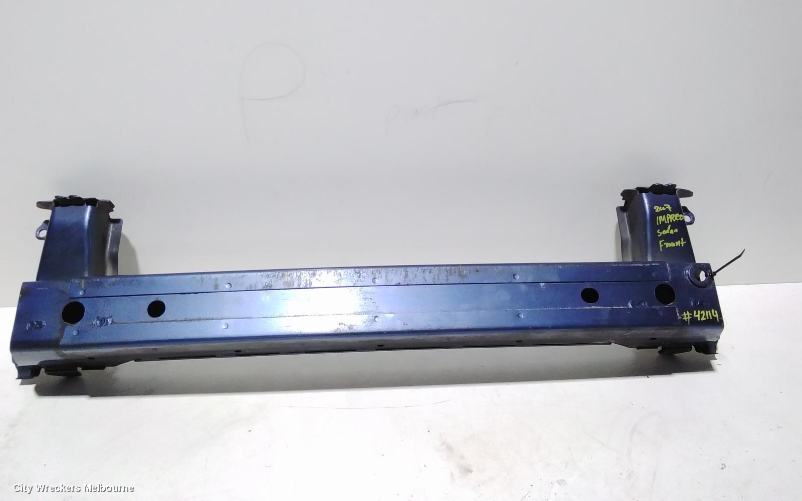 SUBARU IMPREZA 2007 F/Bar Reinforc/Brack