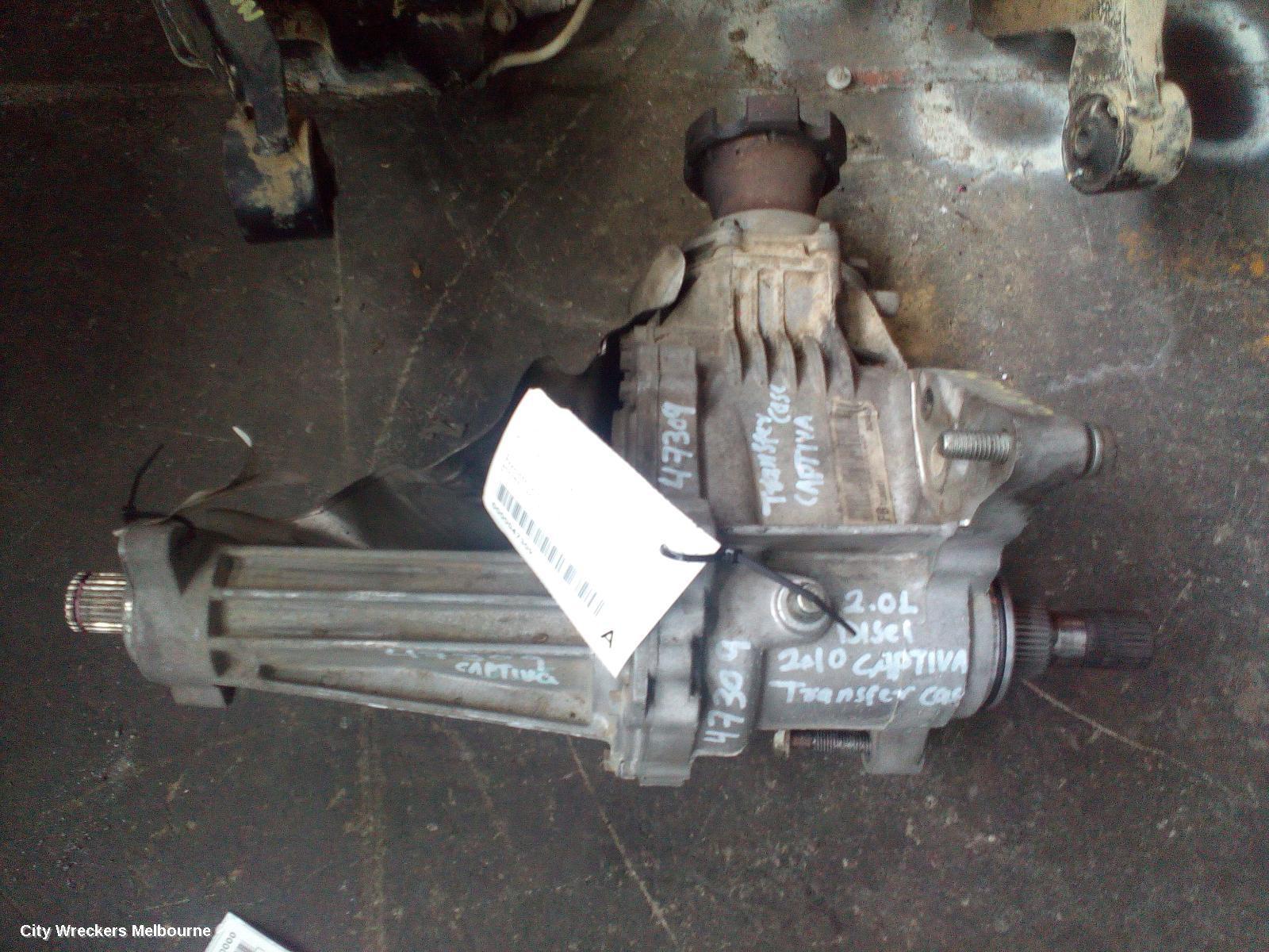 HOLDEN CAPTIVA 2010 Transfer Case