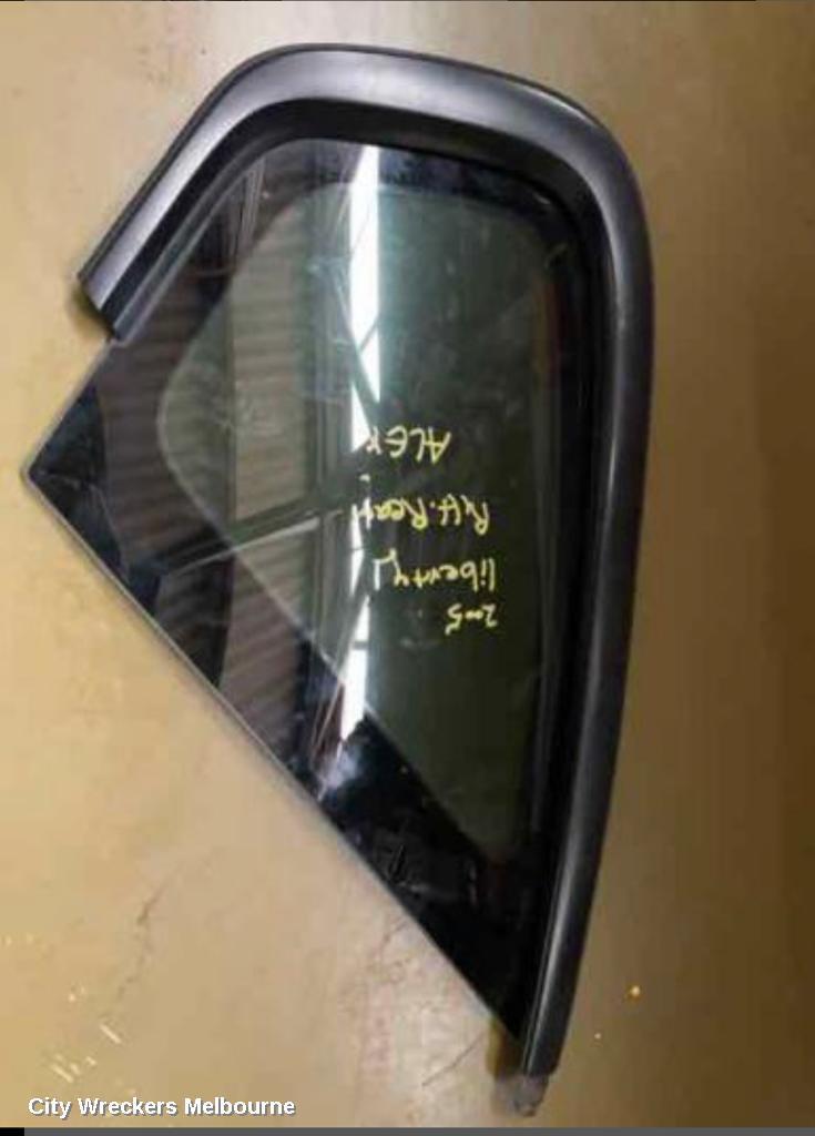 SUBARU LIBERTY 2005 Right Rear Side Glass
