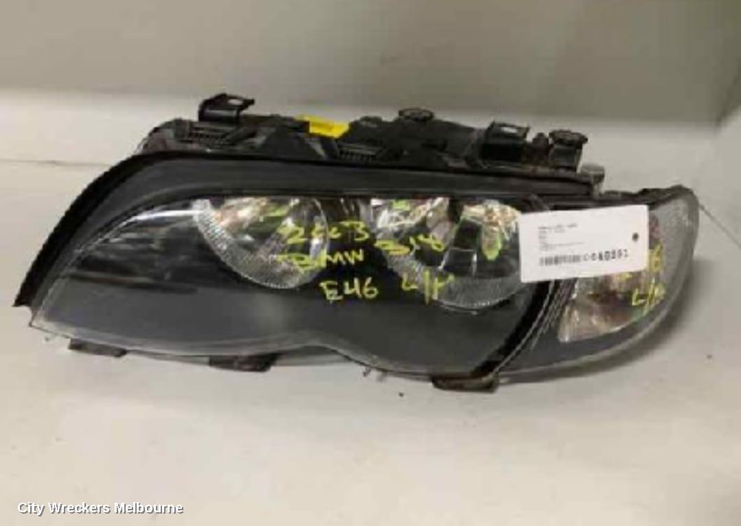 BMW 3 SERIES 2003 Left Headlamp