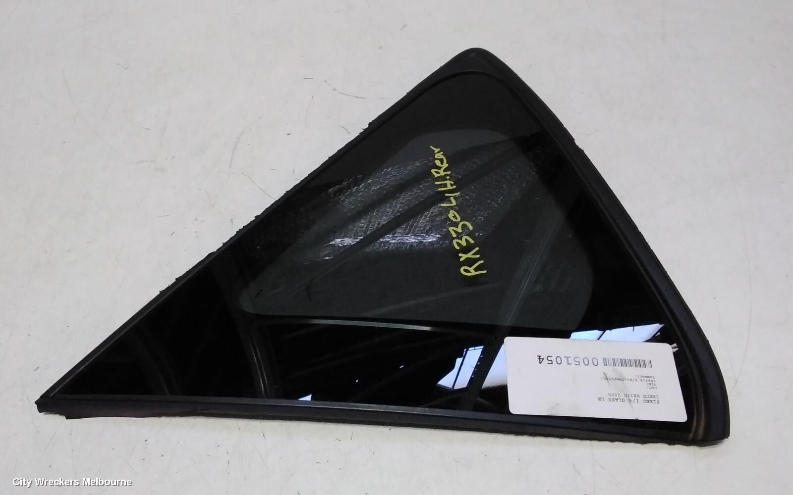 LEXUS RX330 2005 Left Rear Side Glass