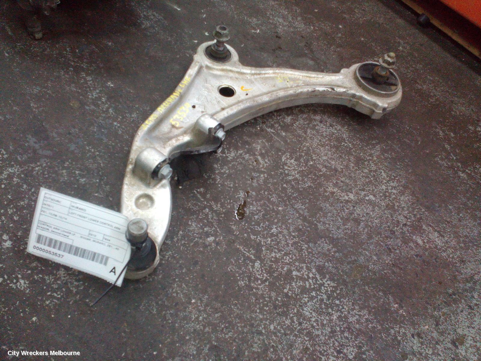 NISSAN MURANO 2010 Left Front Lower Control Arm