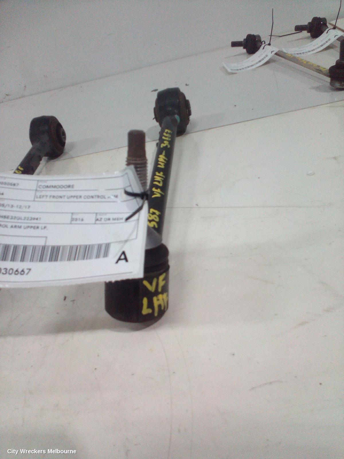 HOLDEN COMMODORE 2016 Left Front Upper Control Arm