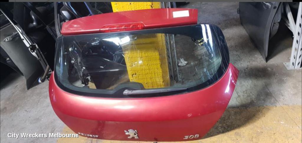 PEUGEOT 308 2009 Bootlid/Tailgate