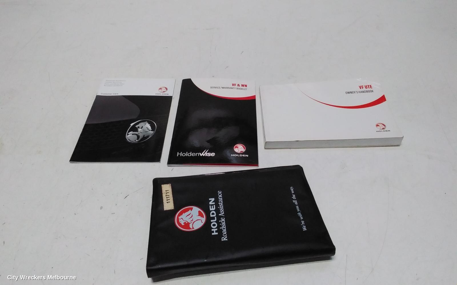 HOLDEN COMMODORE 2014 Owners Handbook