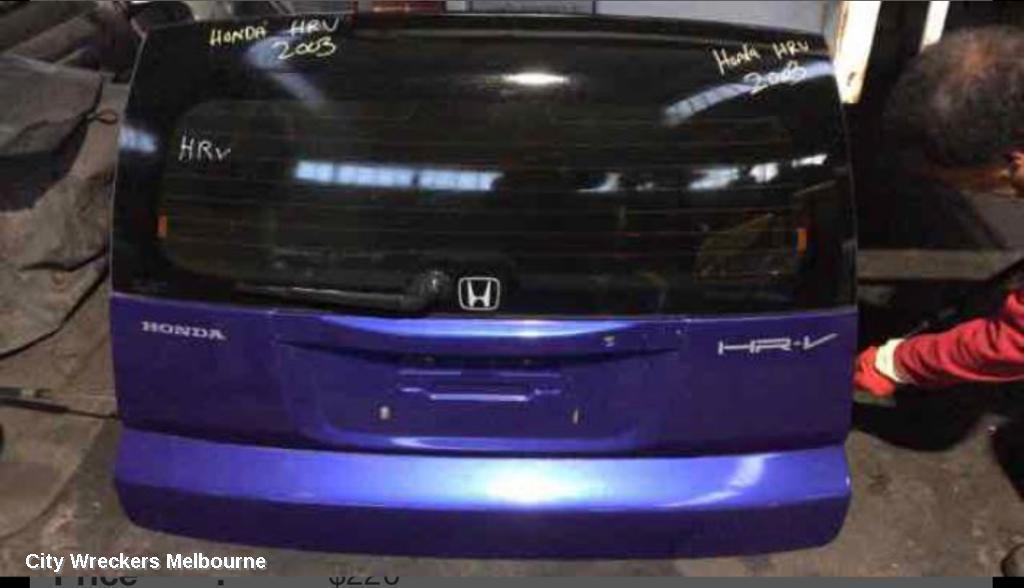 HONDA HRV 2002 Bootlid/Tailgate
