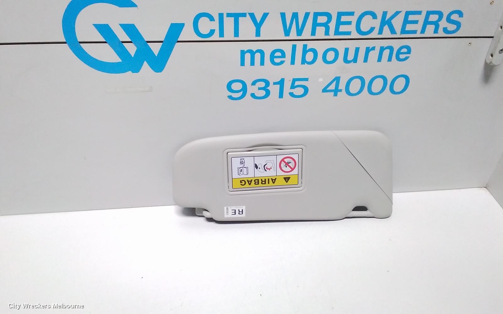 NISSAN QASHQAI 2015 Sunvisor