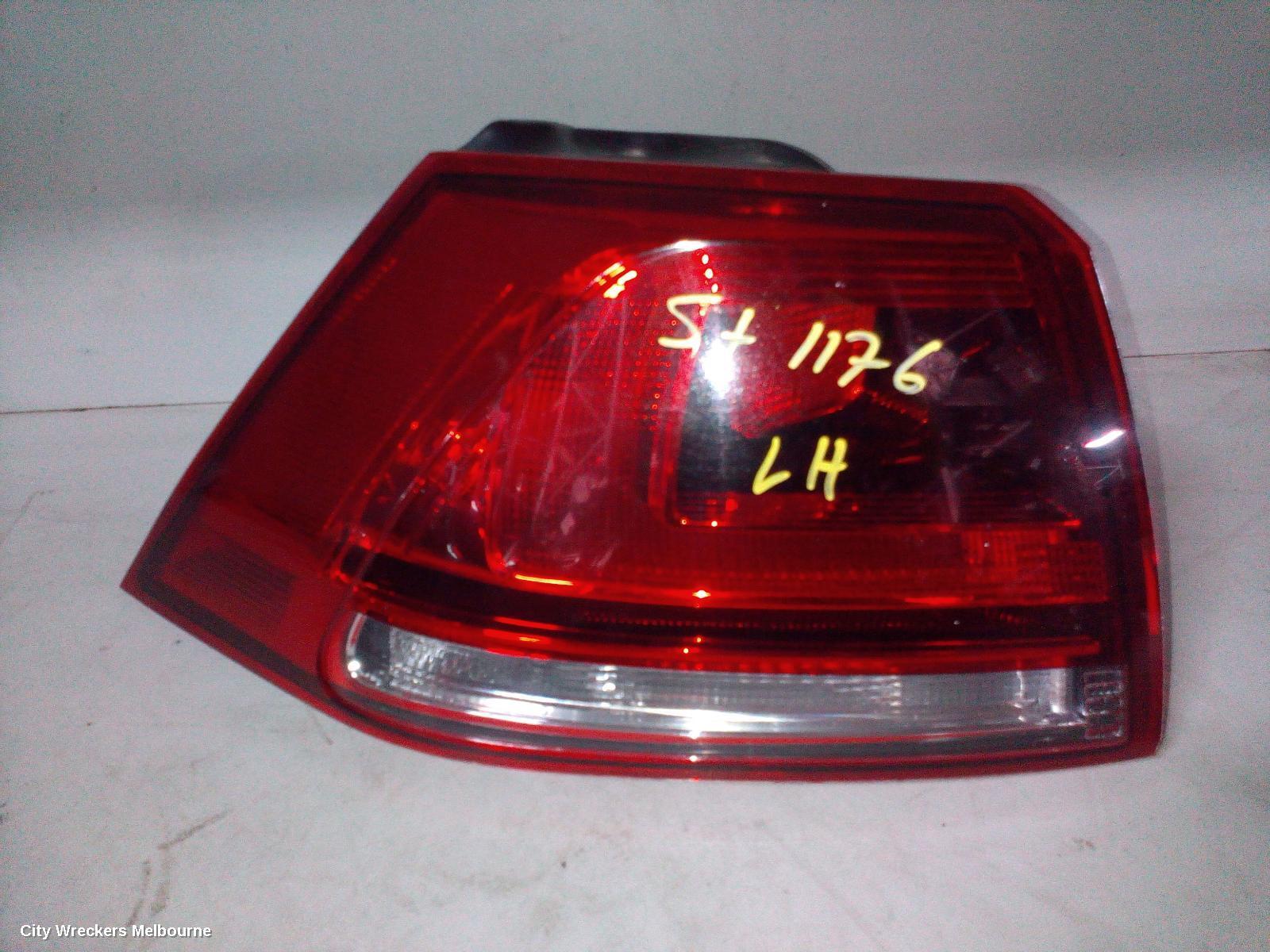 VOLKSWAGEN GOLF 2013 Left Taillight