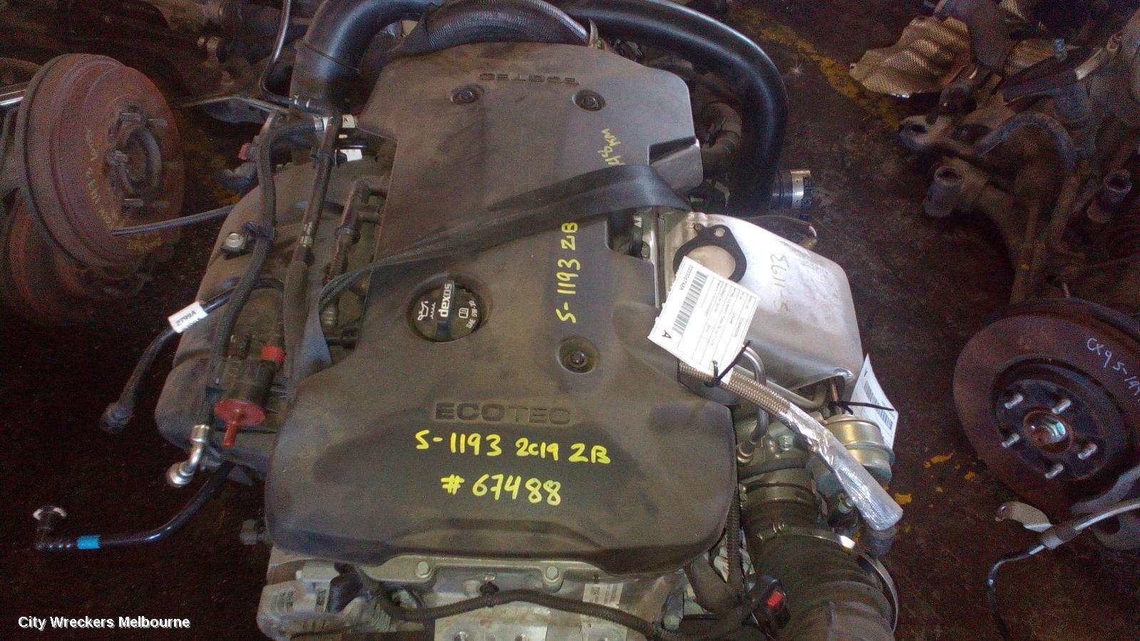 HOLDEN COMMODORE 2019 Engine