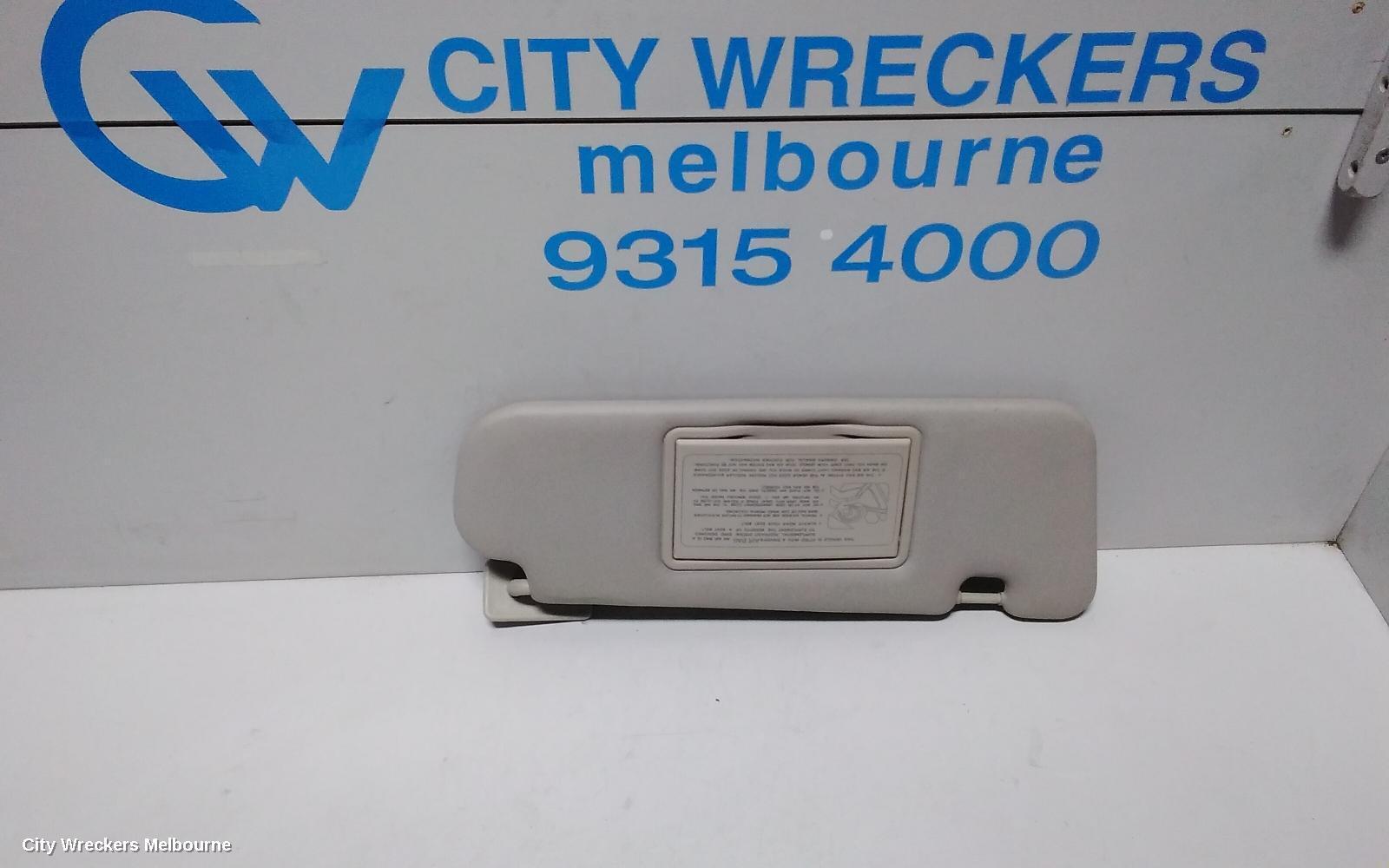 HOLDEN COMMODORE 2013 Sunvisor