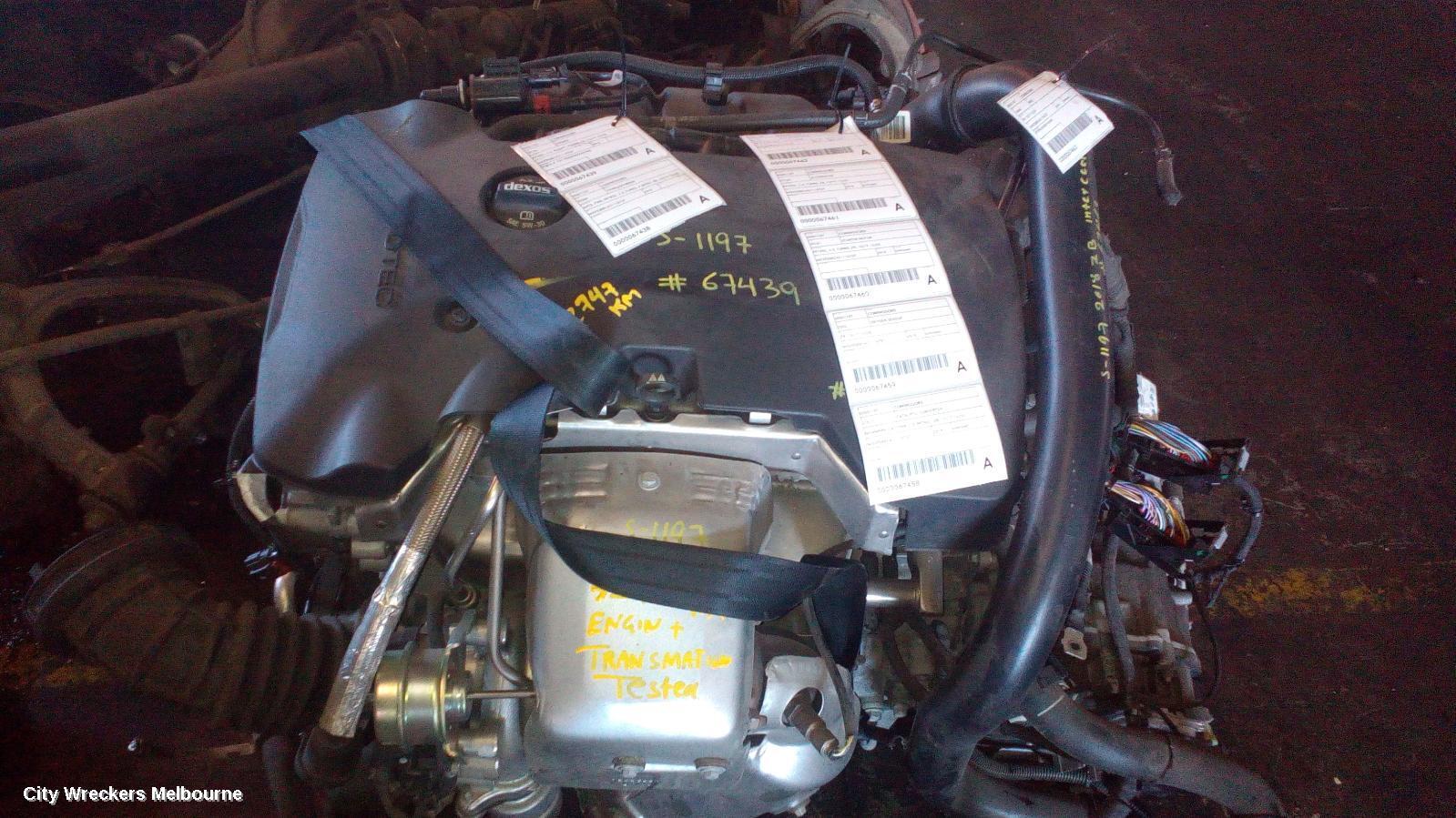 HOLDEN COMMODORE 2018 Engine