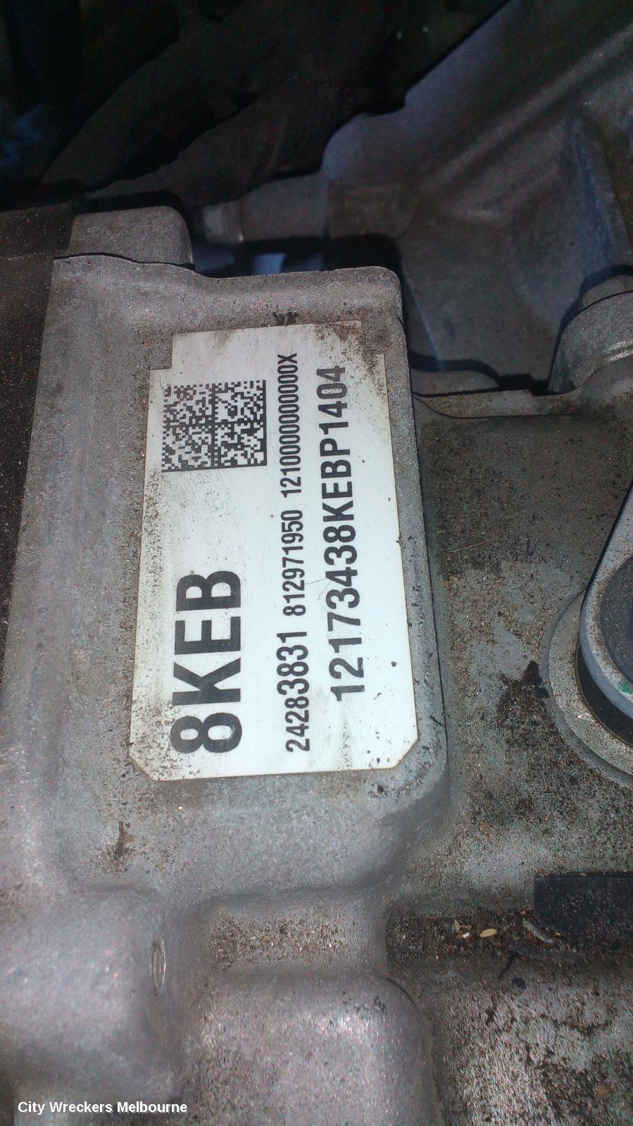 HOLDEN COMMODORE 2018 Trans/Gearbox