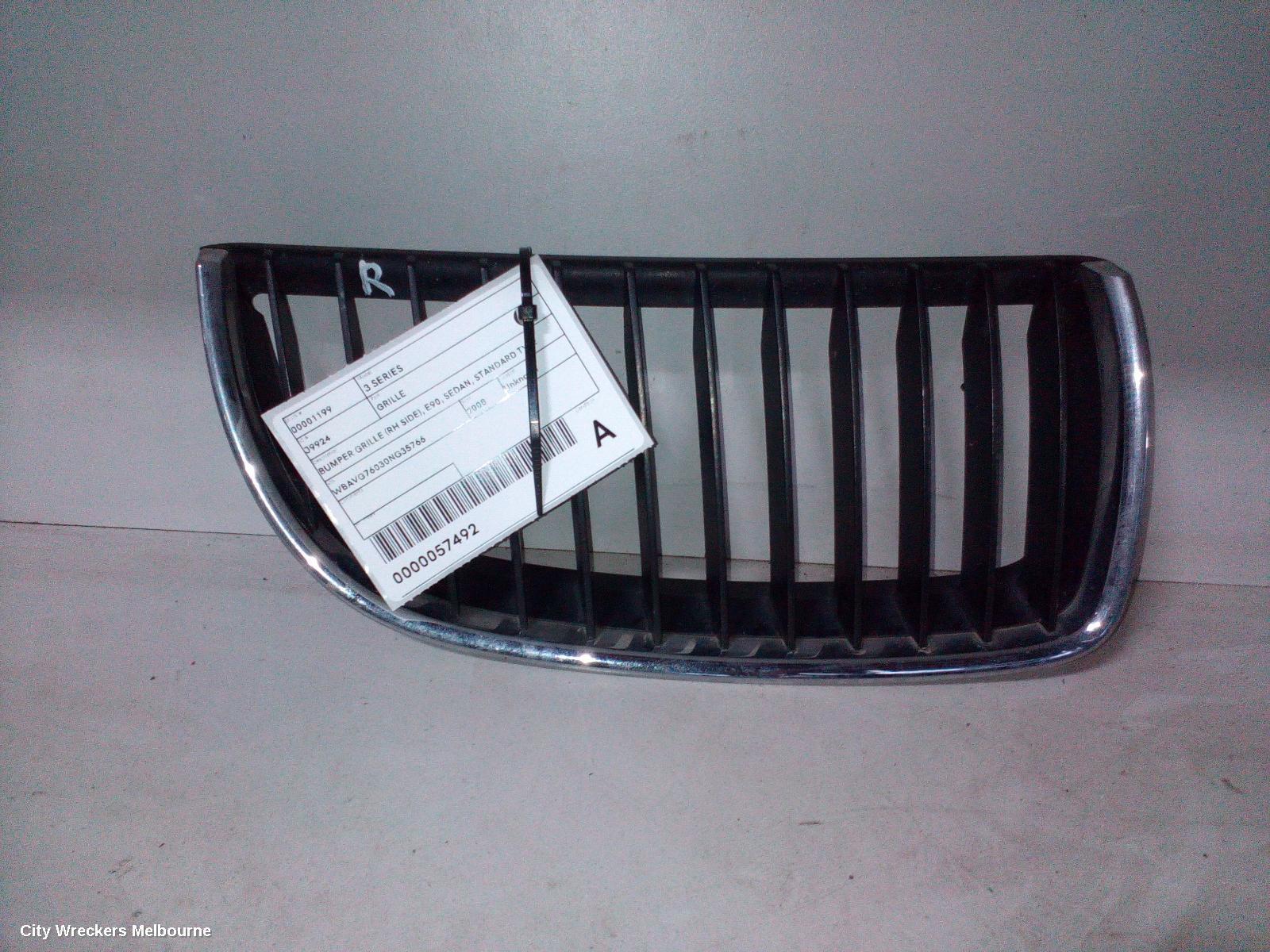 BMW 3 SERIES 2008 Grille