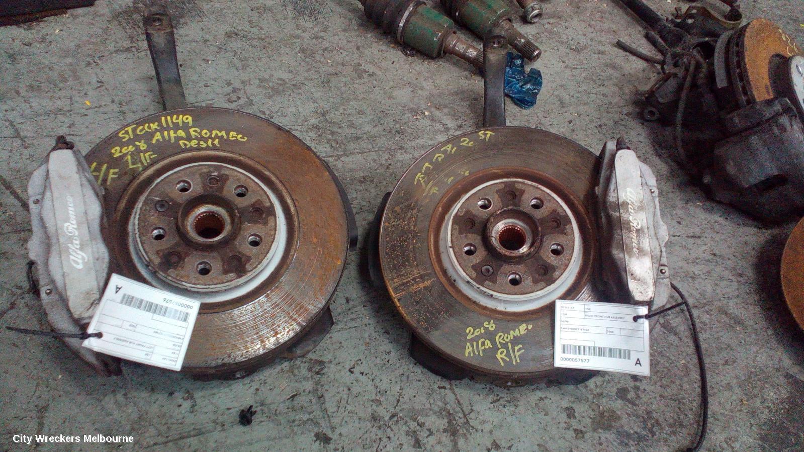 ALFA ROMEO 159 2008 Right Front Hub Assembly