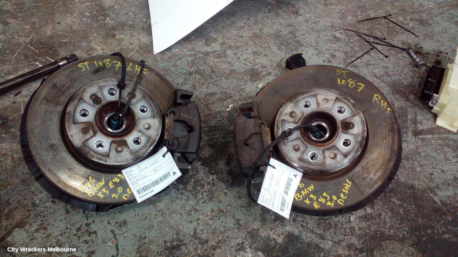BMW X3 2006 Left Front Hub Assembly
