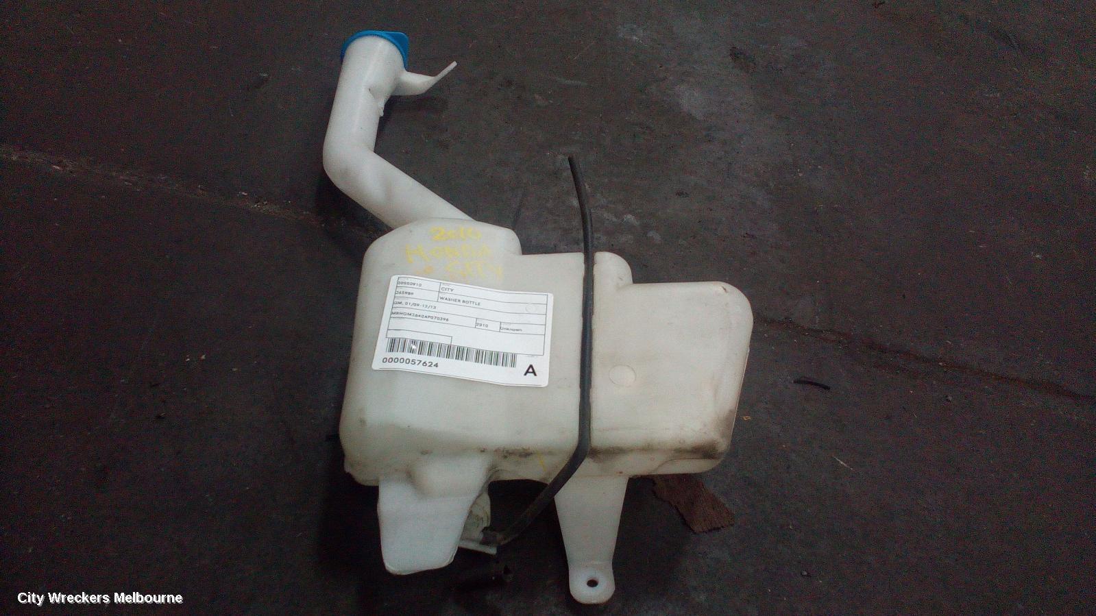 HONDA CITY 2010 Washer Bottle