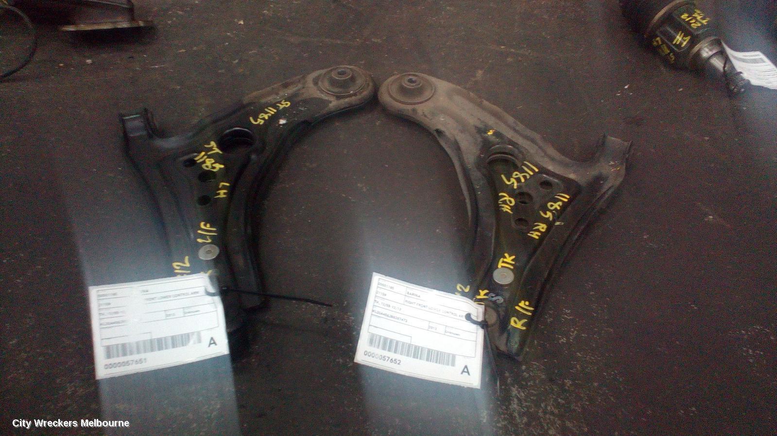 HOLDEN BARINA 2012 Right Front Lower Control Arm