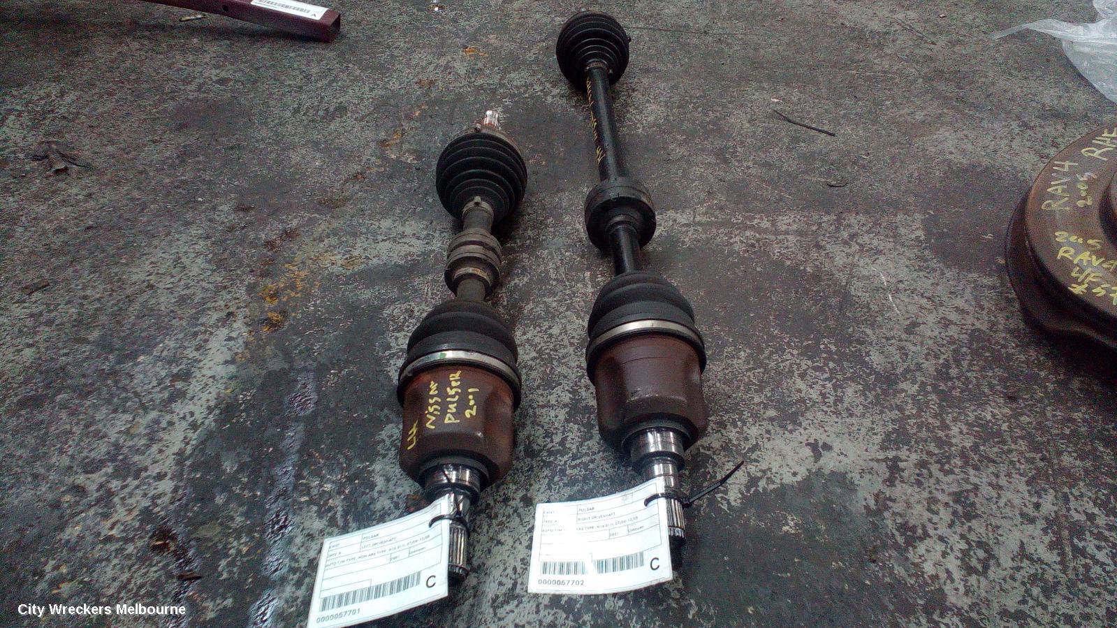 NISSAN PULSAR 2001 Right Driveshaft